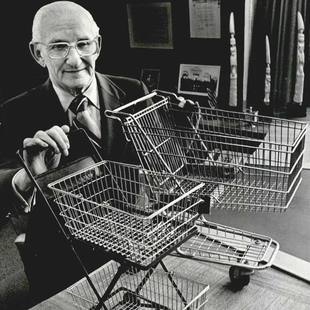 Quem inventou o Carrinho de Supermercado?