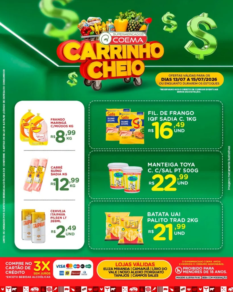 Coema- Carrinho Cheio