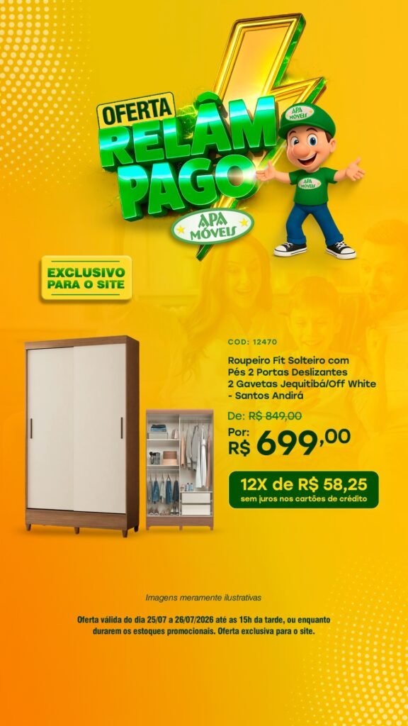 APA Móveis- Exclusivo no Site