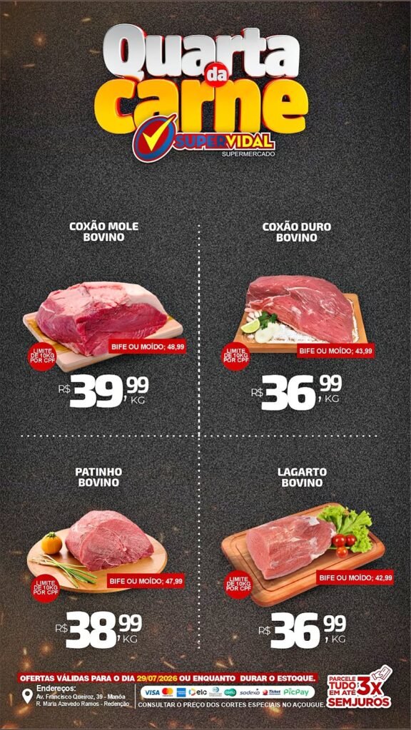 Super Vidal- Quarta da Carne