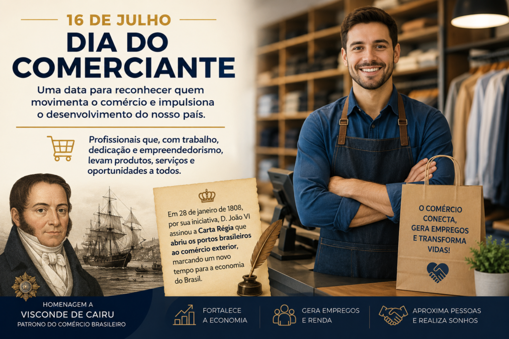 Dia do Comerciante: uma homenagem a quem movimenta a economia
