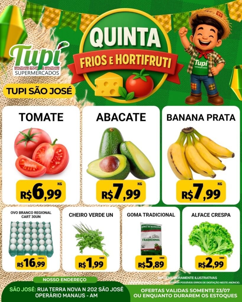 Tupi Frios e Hosrtifruti
