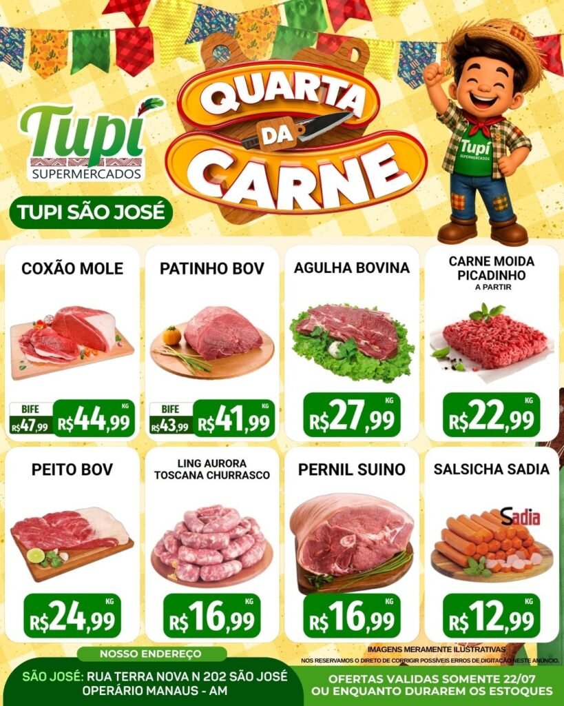 Tupi- Quarta da Carne
