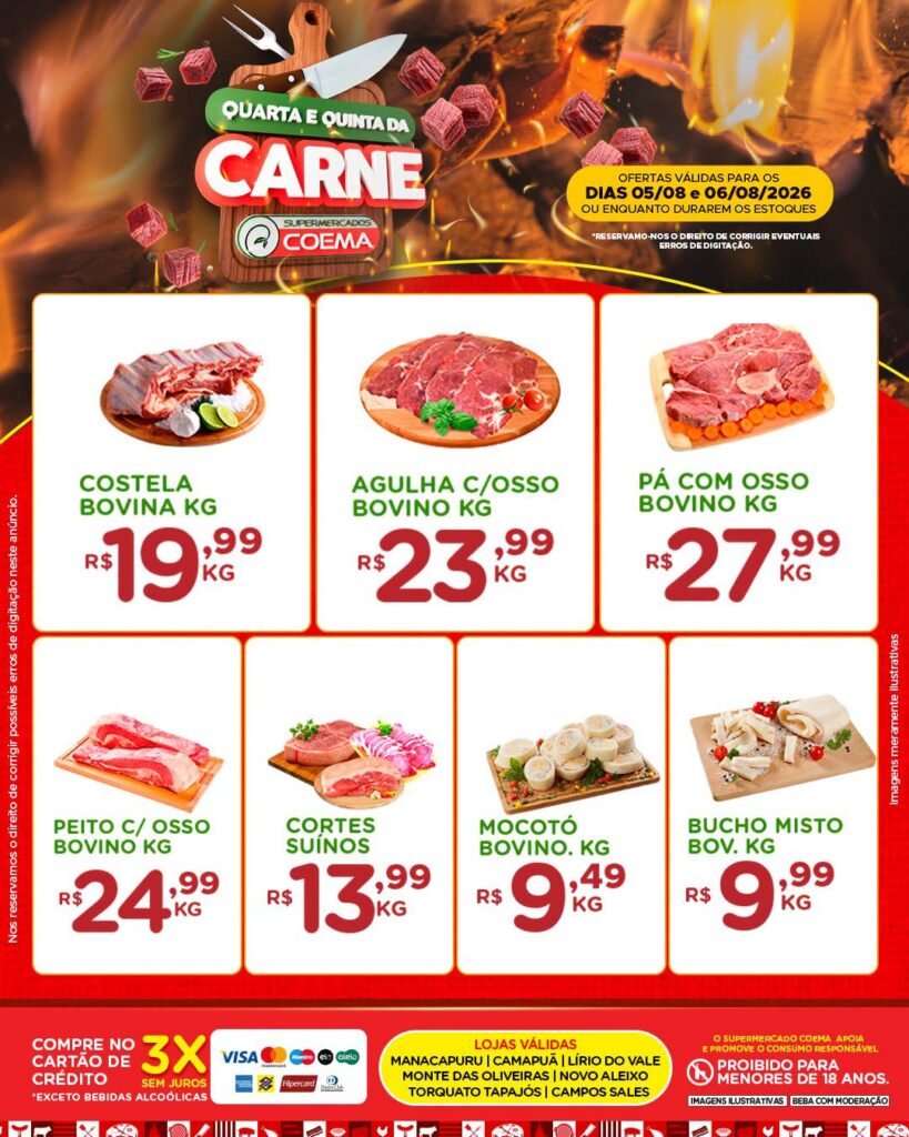 Coema- Quarta e Quinta da Carne