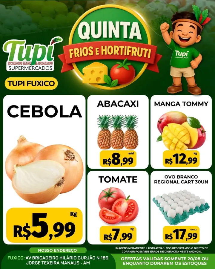 Tupi- Frios e Hortifruti