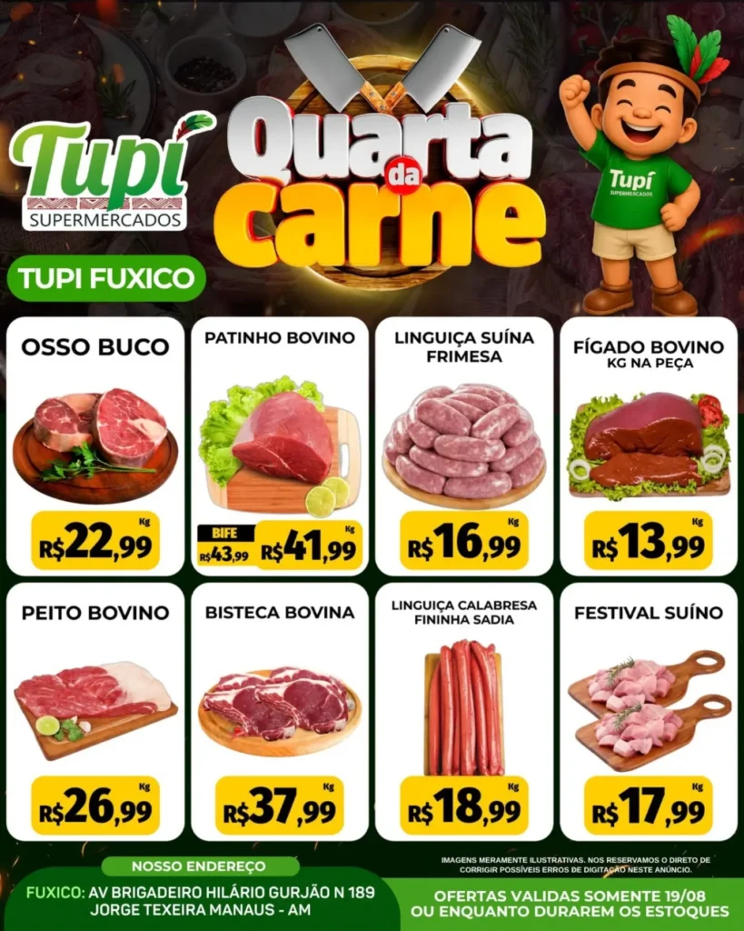 Tupi- Quarta da Carne