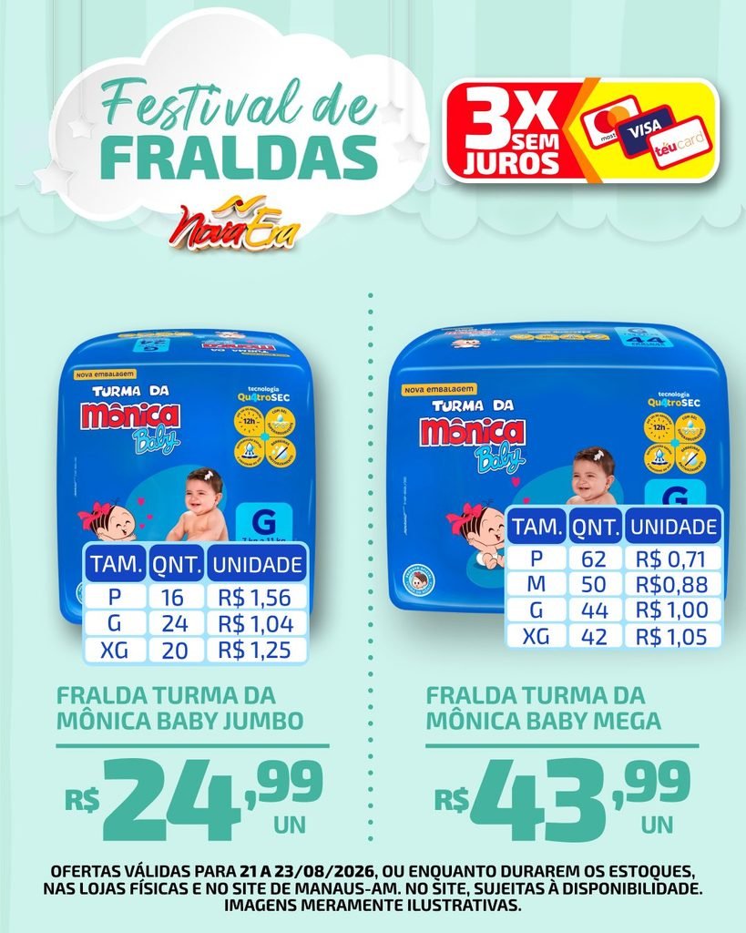 Nova Era- Fraldas