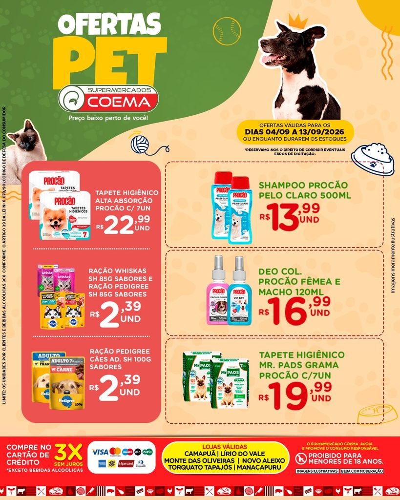 Coema- Ofertas Pet
