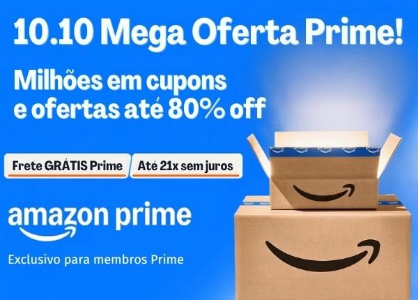 A PROMOÇÃO 10.10 DA AMAZON CHEGOU!🔥