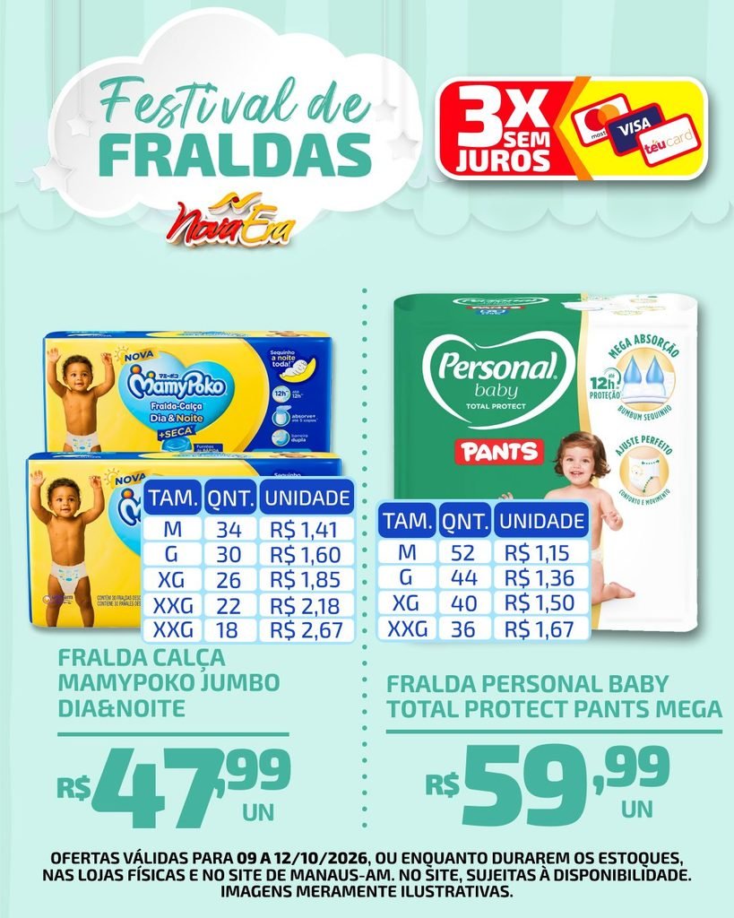 Nova Era- Festival de Fraldas