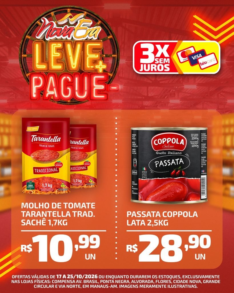 Nova Era- Leve+Pague-